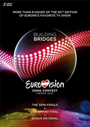 Die DVD-Box mit den Beiträgen des Eurovision Song Contest 2015