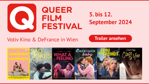 Queerfilmfestival 2024 im Wiener Votiv Kino und DeFrance