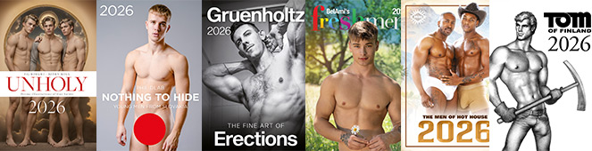 Kalender mit schwulem Schwerpunkt 2026 - Gay Calendar 2026