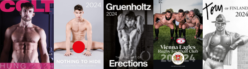 Kalender mit schwulem Schwerpunkt 2024 - Gay Calendar 2024