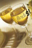 Brides: Female Couple Wedding/Union Card. Text inside: Congratulations!