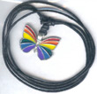 Regenbogenanhnger Schmetterling: Rainbow Butterf