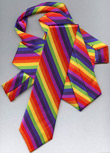 Regenbogen - Krawatte: Rainbow tie