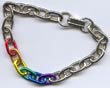 Armband: Armband mit Regenbogen-Kettengliedern - Rainbow Bracelet