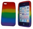 Handy-Hlle: Regenbogen-Cover fr I-Phone 4 und 4S