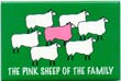 Aufkleber: The Pink Sheep of the Family