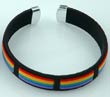 Armband: Schwarzer Regenbogen - Armreif