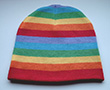 Mütze: Regenbogen Strickmütze