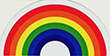 Aufkleber: Regenbogen - Aufkleber echter Regenbogen 6 x 12 cm