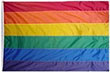 Flagge: Groer Regenbogen-Wimpel